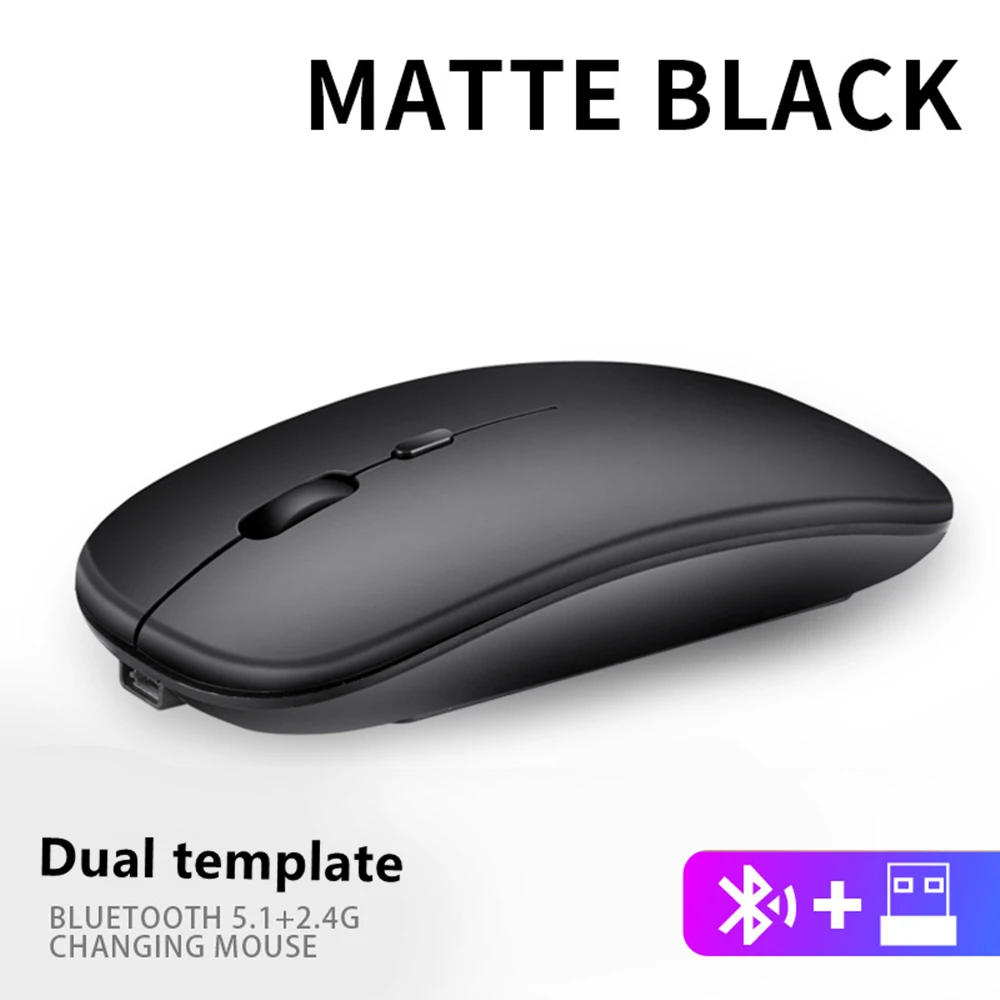 New Rechargeable Wireless Mouse Bluetooth5.1 Wireless Computer Silent Mause Ergonomic Mini Mouse USB Optical Mice For PC laptop
New Rechargeable Wireless Mouse Bluetooth5.1 Wireless Computer Silent Mause Ergonomic Mini Mouse USB Optical Mice For PC laptop