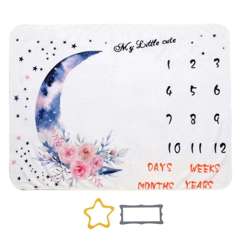 1 Set Baby Monthly Record Growth Milestone Blanket Newborn Photography Props Accessories Creative Background Cloth Infant D7WF
1 Set Baby Monthly Record Growth Milestone Blanket Newborn Photography Props Accessories Creative Background Cloth Infant D7WF