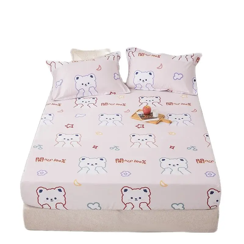 Cotton Fitted Sheet Bed Linens with Elastics Bands Queen King Full Size 160x200 180x200cm Adult Kids Home Mattress Cover
Cotton Fitted Sheet Bed Linens with Elastics Bands Queen King Full Size 160x200 180x200cm Adult Kids Home Mattress Cover