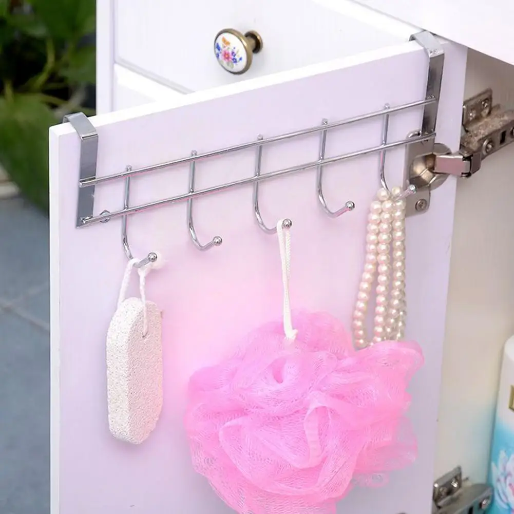 Steel Hook Door-back Traceless Hook Five-hook Cabinet Kitchen Supply Hanger Door Bedroom Towel Hooks Nail-free Hooks N3J5
Steel Hook Door-back Traceless Hook Five-hook Cabinet Kitchen Supply Hanger Door Bedroom Towel Hooks Nail-free Hooks N3J5