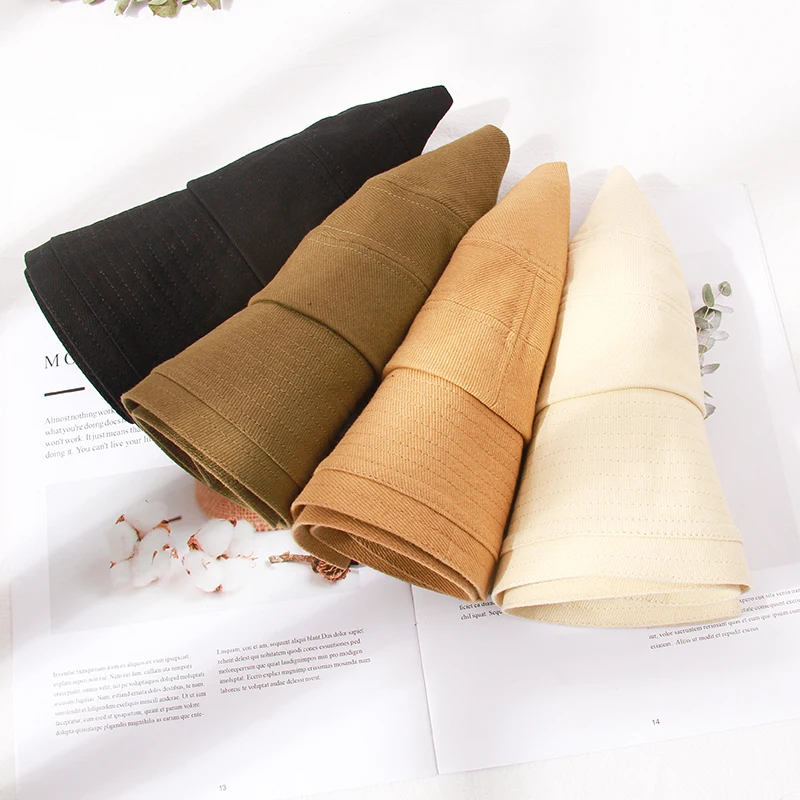 Summer Black Bucket Hat For Women Sun Hat Korean 2021 Fashion Small Brim Fishermen Hats Black Panama Hip-hop Hat Bob Bucket Caps
Summer Black Bucket Hat For Women Sun Hat Korean 2021 Fashion Small Brim Fishermen Hats Black Panama Hip-hop Hat Bob Bucket Caps