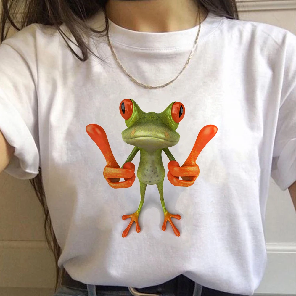 Lifelike 3D Graphic Frogs Summer Women Tshirt Fashion Punk Streetwear Tops Tumblr Hip Hop Shirts Oversized T-shirt wholesale
Lifelike 3D Graphic Frogs Summer Women Tshirt Fashion Punk Streetwear Tops Tumblr Hip Hop Shirts Oversized T-shirt wholesale