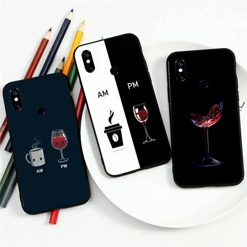 Coffee Wine Cup Phone Case For Xiaomi Redmi note 7 8 9 11 t s 10 A pro lite funda shell coque cover
Coffee Wine Cup Phone Case For Xiaomi Redmi note 7 8 9 11 t s 10 A pro lite funda shell coque cover