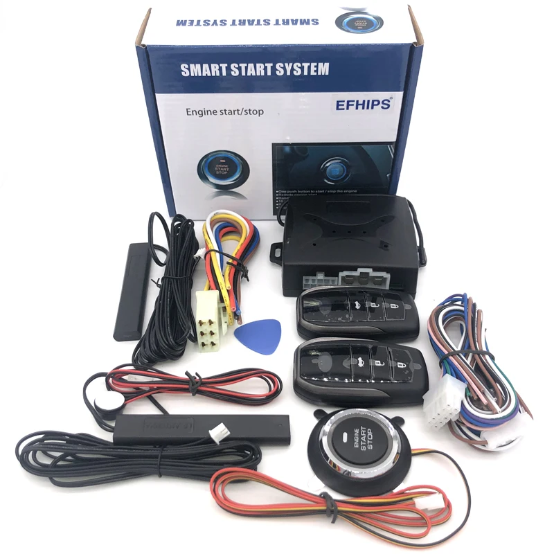 Universal auto start stop keyless entry system engine start alarm system push one-button start system remote car accessories
Universal auto start stop keyless entry system engine start alarm system push one-button start system remote car accessories