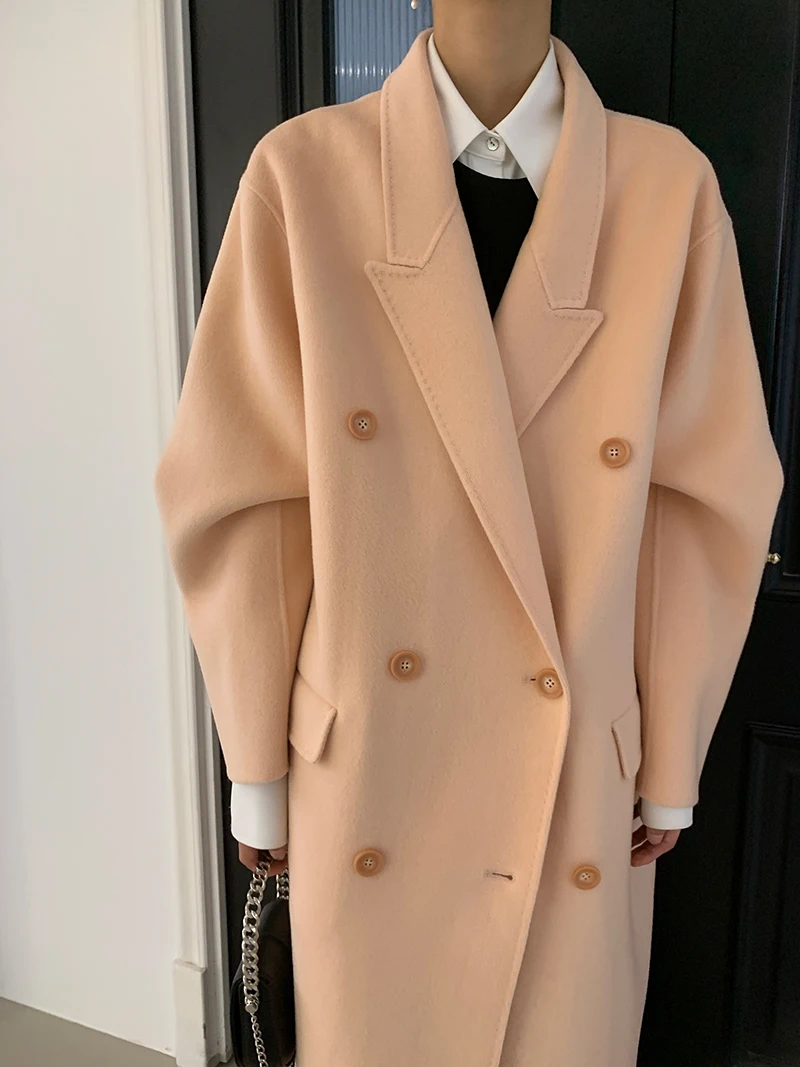 New wool high end marca fairy dragon color is double breasted double sided cashmere coat edition fur coat
New wool high end marca fairy dragon color is double breasted double sided cashmere coat edition fur coat