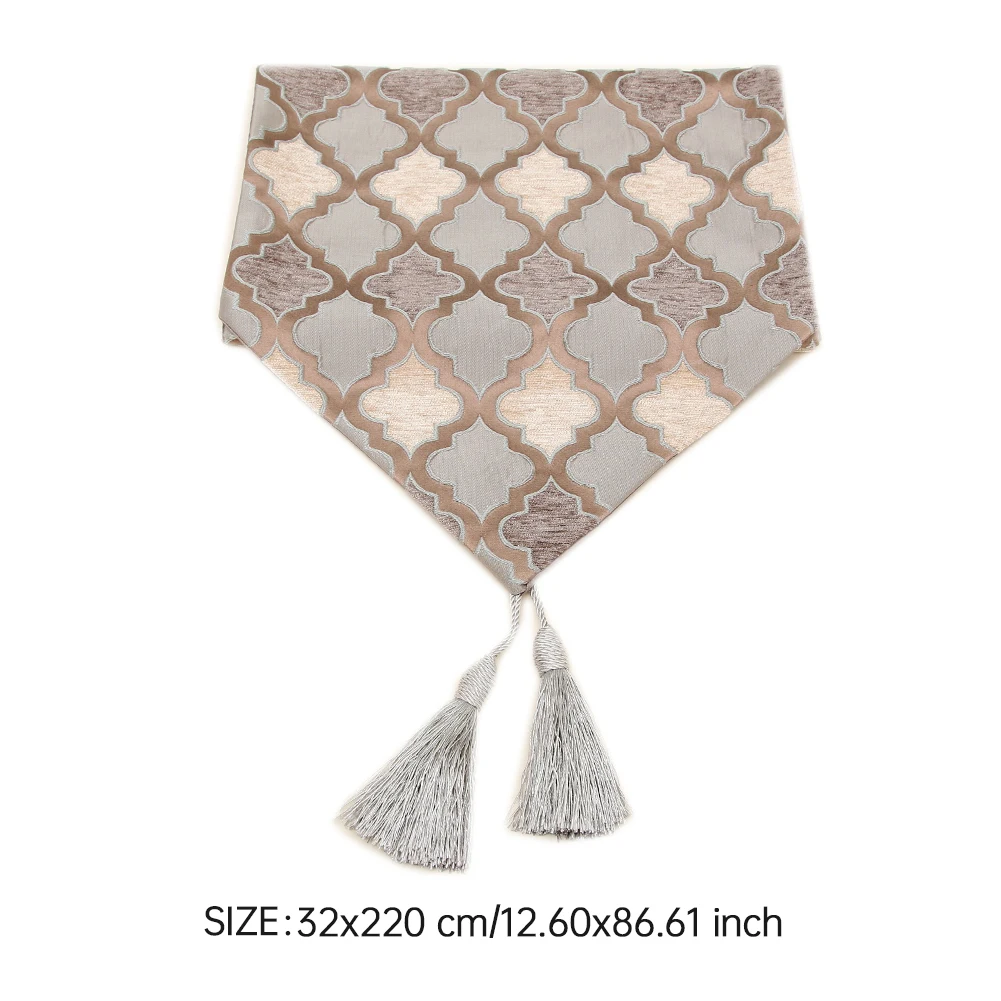 Table Runners Jacquard Weave Geometric Decoration Table Runners Tassels Living Room TV Cabinet Table Flag Home Soft Decor
Table Runners Jacquard Weave Geometric Decoration Table Runners Tassels Living Room TV Cabinet Table Flag Home Soft Decor