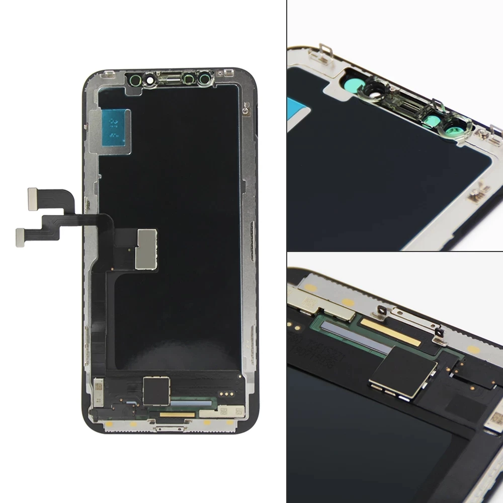 AAA++++ Incell LCD Display For iPhone X XS Max 11 Pro OLED Screen With 3D Touch Screen Replacement Full Assembly With Gift
AAA++++ Incell LCD Display For iPhone X XS Max 11 Pro OLED Screen With 3D Touch Screen Replacement Full Assembly With Gift