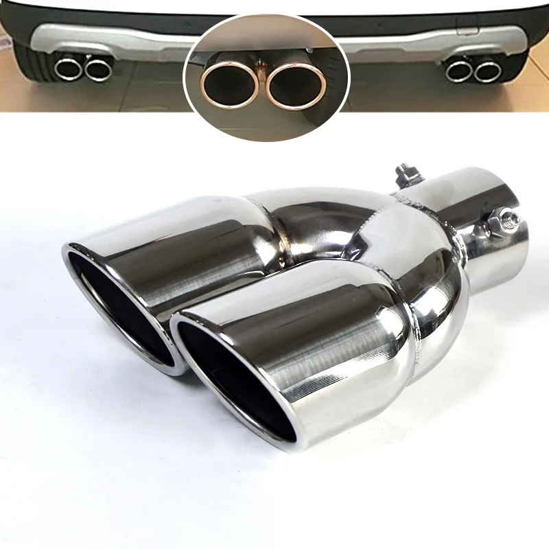 Exhaust Pipe Muffler Tail Pipe Outlet Nozzle End Steel Plain End One Change Two Double Out ID 63MM 76MM
Exhaust Pipe Muffler Tail Pipe Outlet Nozzle End Steel Plain End One Change Two Double Out ID 63MM 76MM