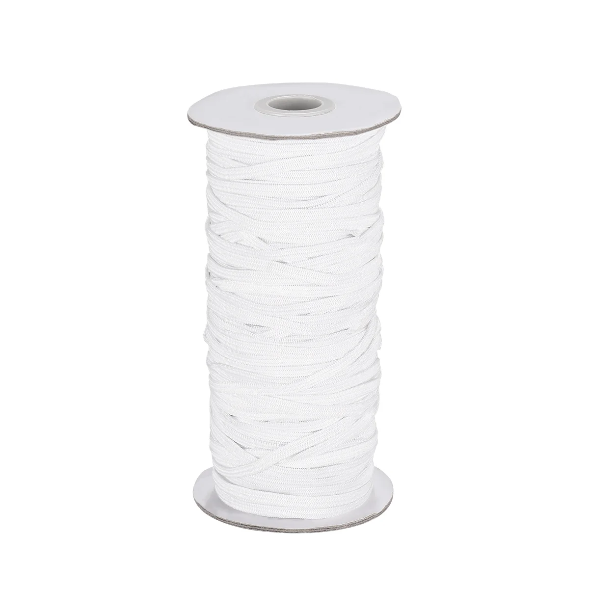 Healifty 100 Yards Braided Elastic Band High Elasticity Rope Sewing Braid Knit Rope White Elastic Cord for DIY Crafts & Sewing
Healifty 100 Yards Braided Elastic Band High Elasticity Rope Sewing Braid Knit Rope White Elastic Cord for DIY Crafts & Sewing