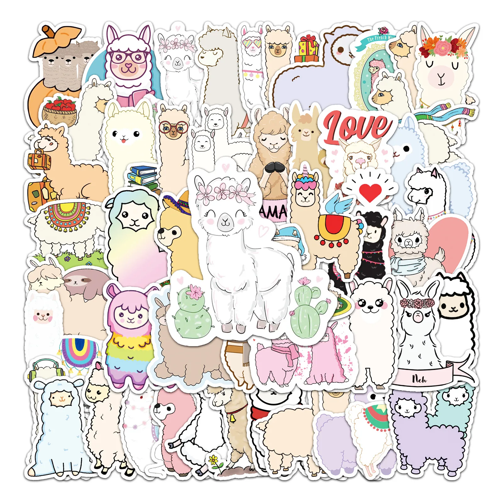 10/30/50PCS Cartoon Alpaca Personality Fun Skateboard Trolley Case Bike Scooter Water Cup Waterproof Sticker Wholesale
10/30/50PCS Cartoon Alpaca Personality Fun Skateboard Trolley Case Bike Scooter Water Cup Waterproof Sticker Wholesale