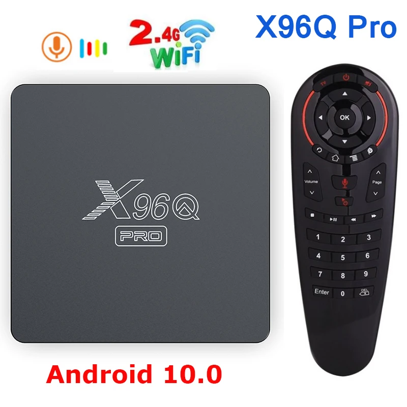 ТВ-приставка X96Q PRO, Android 2,4, четырехъядерный Allwinner H313, 4K, G, Wi-Fi, 1 ГБ, 8 ГБ/2 ГБ, 16 ГБ, смарт-медиаплеер, ТВ-приставка X96QPro
ТВ-приставка X96Q PRO, Android 2,4, четырехъядерный Allwinner H313, 4K, G, Wi-Fi, 1 ГБ, 8 ГБ/2 ГБ, 16 ГБ, смарт-медиаплеер, ТВ-приставка X96QPro