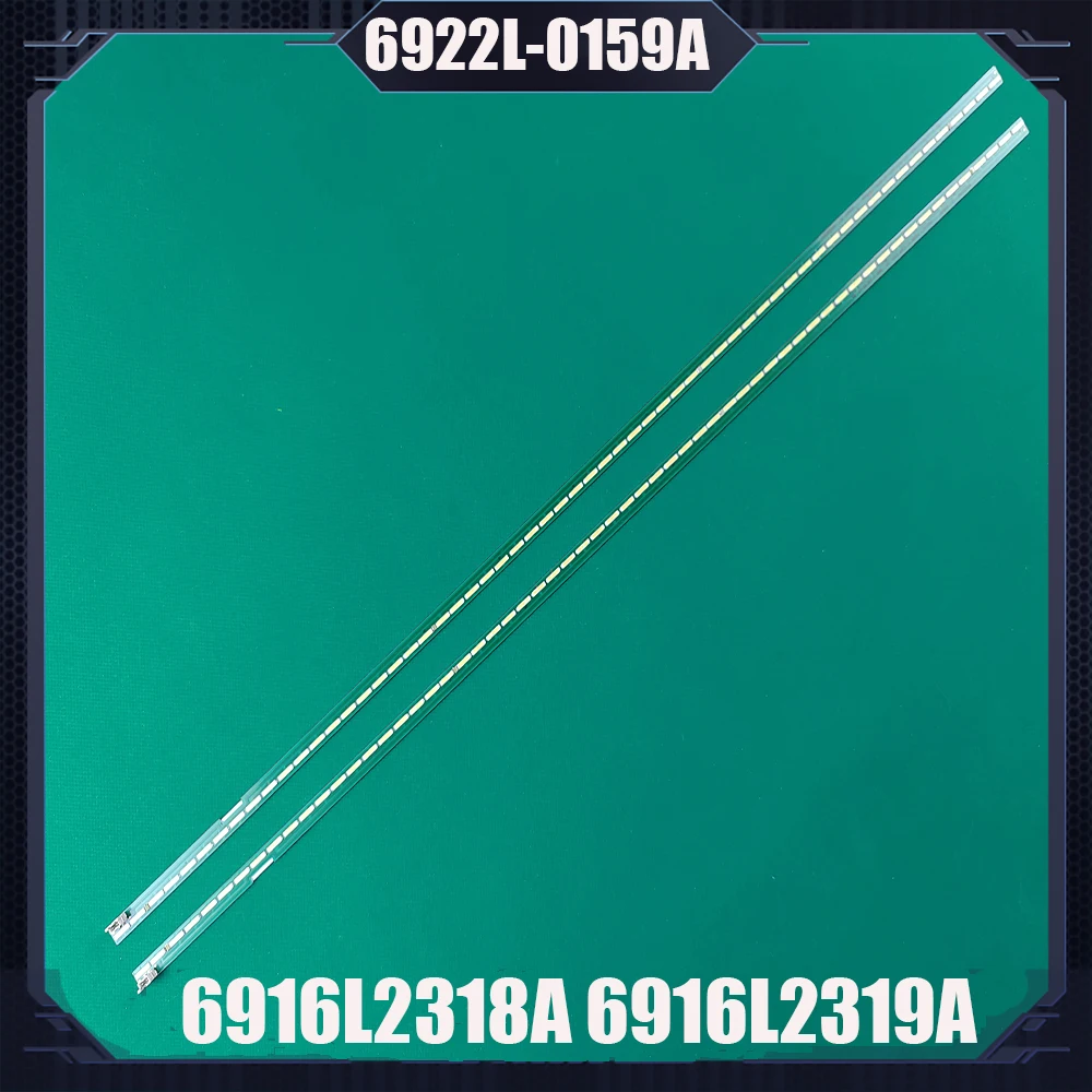 New 2 PCS/set 60LED LED backlight strip for LG 55UF6450 55UH6150 55UF6430 6916L-2318A 6916L-2319A 6922L-0159A 55UH615V 55UF770V
New 2 PCS/set 60LED LED backlight strip for LG 55UF6450 55UH6150 55UF6430 6916L-2318A 6916L-2319A 6922L-0159A 55UH615V 55UF770V