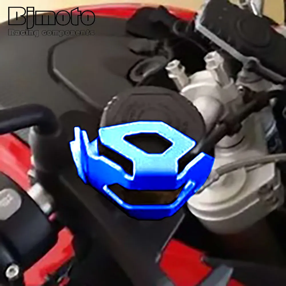 BJMOTO Motorcycle CNC Aluminum Front Brake Clutch Fluid Reservoir Covers Guards Oil Tank Protector For BMW F800GS F700GS 13-18
BJMOTO Motorcycle CNC Aluminum Front Brake Clutch Fluid Reservoir Covers Guards Oil Tank Protector For BMW F800GS F700GS 13-18