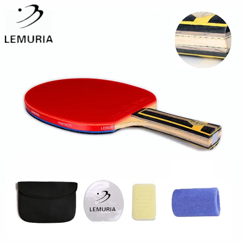 

Zhang Jike Super ZLC Table Tennis Racket FL Or CS Handle Ping Pong Bat With Double Face Pimples In Rubber Fast Attack Loop