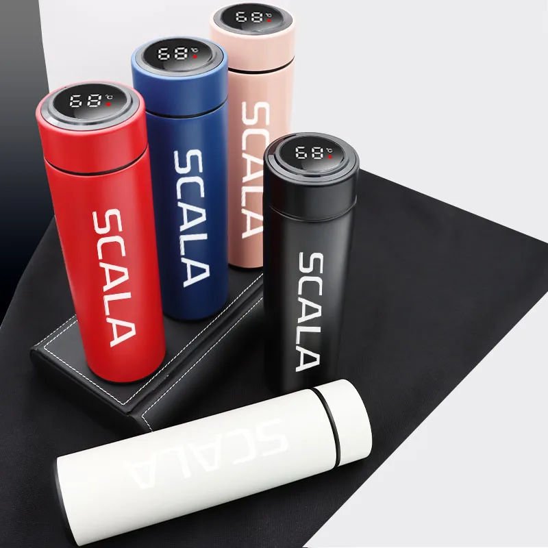 500ml Car Thermos Cup Intelligent Vacuum Flask Temperature Display Smart Water Bottle For Skoda Scala Vrs Auto Accessories
500ml Car Thermos Cup Intelligent Vacuum Flask Temperature Display Smart Water Bottle For Skoda Scala Vrs Auto Accessories