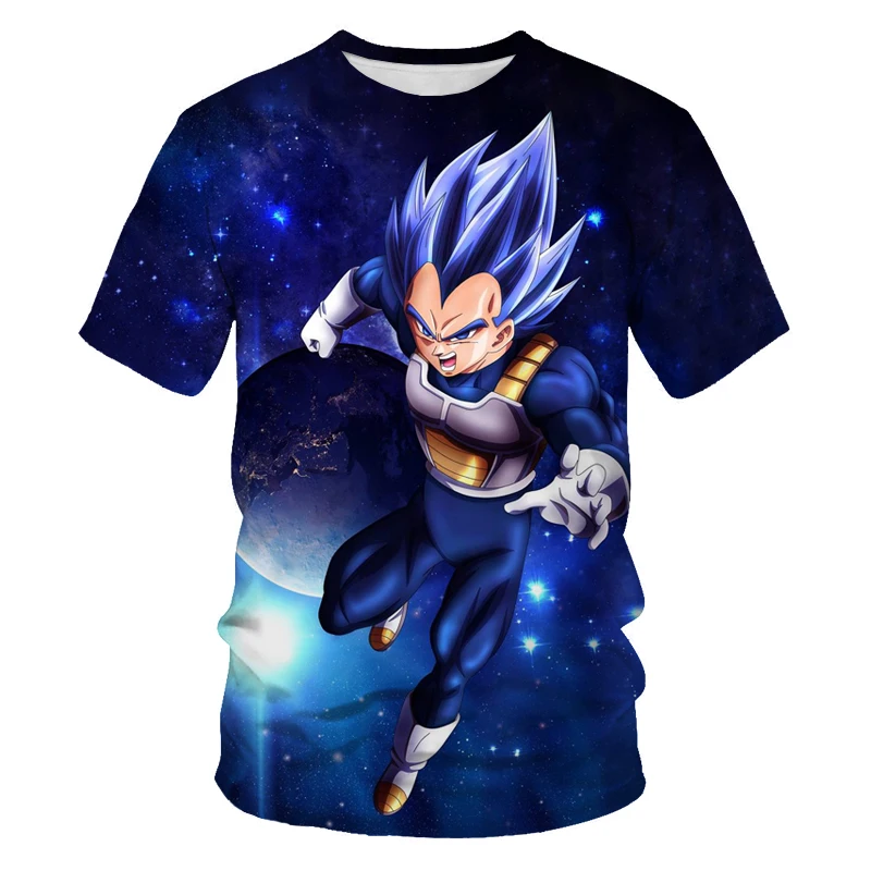 2021 New Men's Summer Short Sleeve Round Neck T-shirt Fashion 3D Printing Dragon Ball Series New Men's Tops Parent-child Wear
2021 New Men's Summer Short Sleeve Round Neck T-shirt Fashion 3D Printing Dragon Ball Series New Men's Tops Parent-child Wear