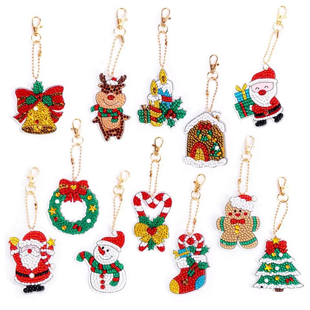 5D Diamond Painting Cross Stitch Kit Child Cartoons Christmas DIY Keychain Diamond Embroidery Mosaic Decoration Handmade Gift
5D Diamond Painting Cross Stitch Kit Child Cartoons Christmas DIY Keychain Diamond Embroidery Mosaic Decoration Handmade Gift
