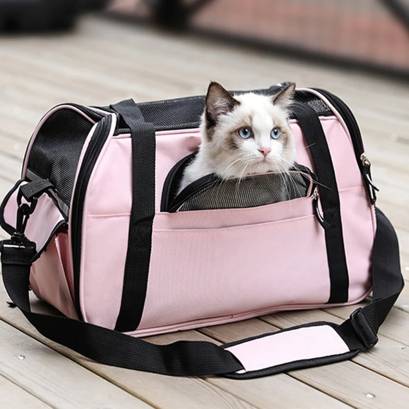 Q1FD Portable Pet Carrier Folding Single Shoulder Bag Breathable Carrying Handbag
Q1FD Portable Pet Carrier Folding Single Shoulder Bag Breathable Carrying Handbag