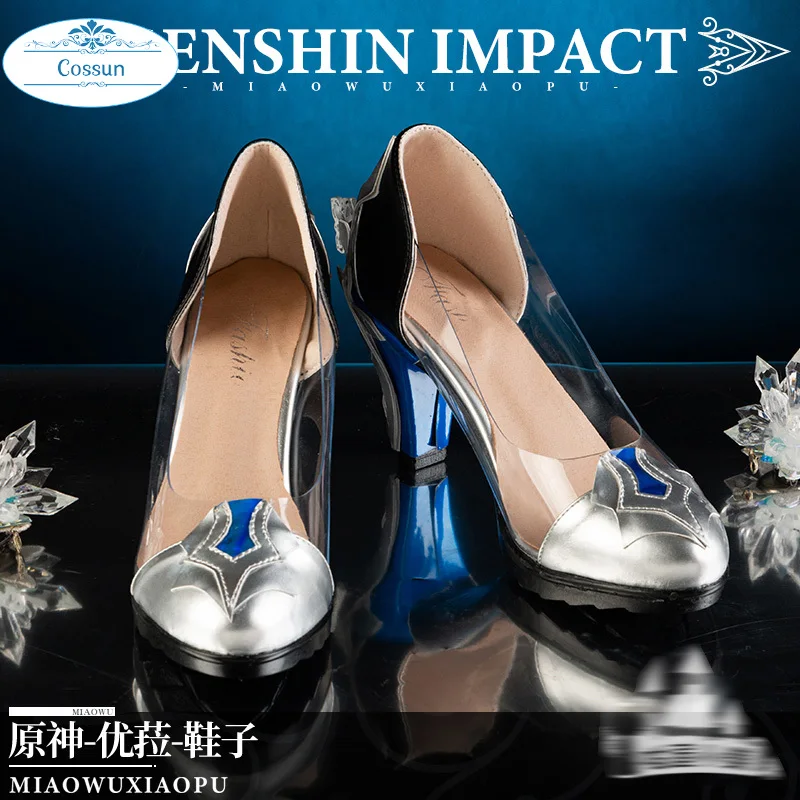 Аксессуары для косплея Eula, обувь, игра Genshin Impact the West Wind Spray knight Wonmen's Prop Shoes
Аксессуары для косплея Eula, обувь, игра Genshin Impact the West Wind Spray knight Wonmen's Prop Shoes