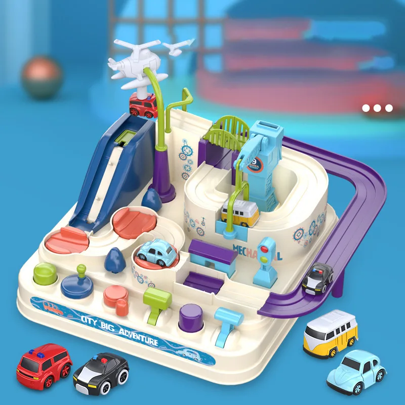 Educational Car Toys For Boys Track Adventure Brain Table Games Rail Cars Mechanical Parking Lots Children Xmas Gifts Train Toy
Educational Car Toys For Boys Track Adventure Brain Table Games Rail Cars Mechanical Parking Lots Children Xmas Gifts Train Toy
