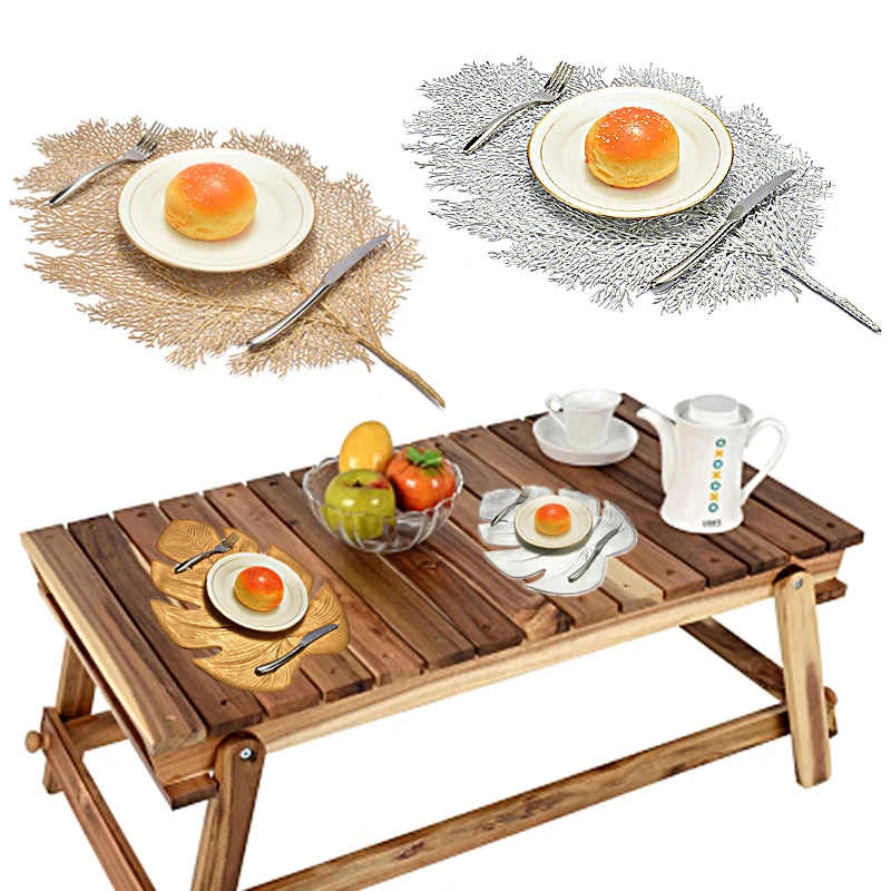 Silver/Gold Coffee Tea Cup Mats Table Decor Simulation Leaves Mats Eco-Friendly reused Placemat EVA Coasters
Silver/Gold Coffee Tea Cup Mats Table Decor Simulation Leaves Mats Eco-Friendly reused Placemat EVA Coasters