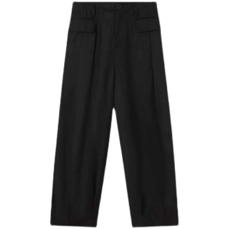 M-XL!Summer ultra-wide leg temperament wild loose straight trousers trendy men's Japanese low-crotch harem pants.
M-XL!Summer ultra-wide leg temperament wild loose straight trousers trendy men's Japanese low-crotch harem pants.