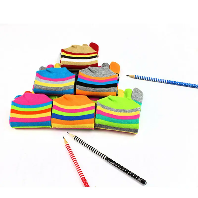 Brand New Fashion Women Funny Stripe Toe Socks Cotton Five Fingers Socks Casual Soft Socks With Toes Colorful Socks 6 color
Brand New Fashion Women Funny Stripe Toe Socks Cotton Five Fingers Socks Casual Soft Socks With Toes Colorful Socks 6 color