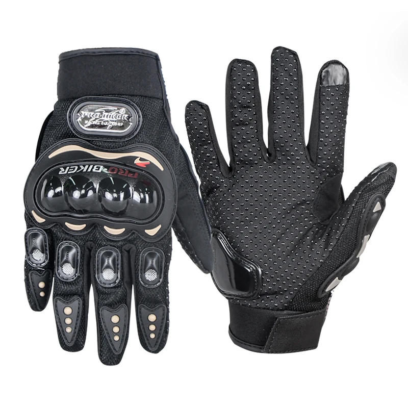 

Motorcycle Gloves Breathable Touch Screen Hand Protection Motorbike Racing Non-skid Rider Gauntlet Glove for Men Women MCS-01C