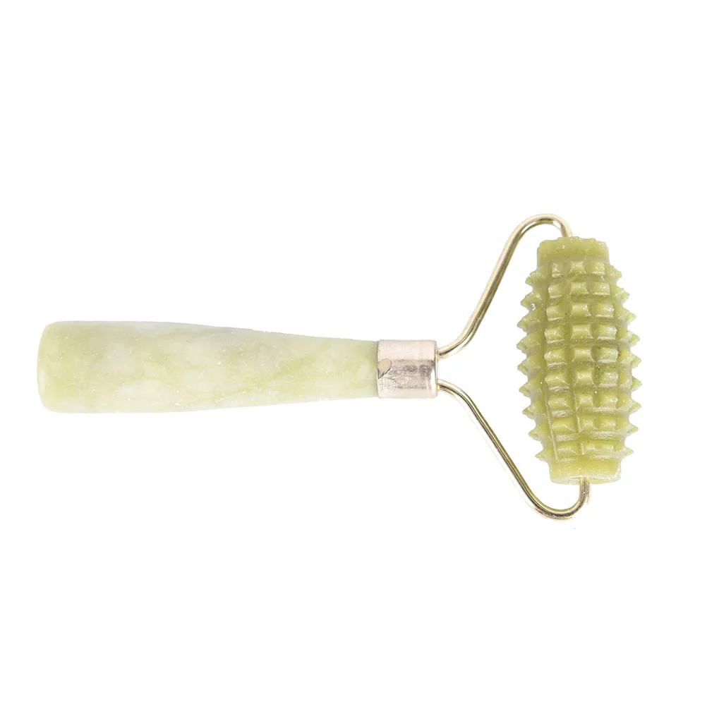 Face Massager Roller Head Neck Body Facial Health Slimming Massager Green Natural Jade Spa Chinese Style
Face Massager Roller Head Neck Body Facial Health Slimming Massager Green Natural Jade Spa Chinese Style