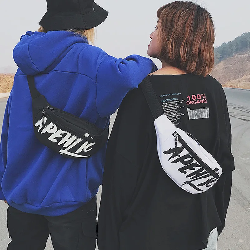New Men/Women Casual Waist Bag Canvas Travel Bag Letter Printed Fanny Packs Hip-Hop Belt Bag Harajuku Shoulder Bag Chest Pocket
New Men/Women Casual Waist Bag Canvas Travel Bag Letter Printed Fanny Packs Hip-Hop Belt Bag Harajuku Shoulder Bag Chest Pocket