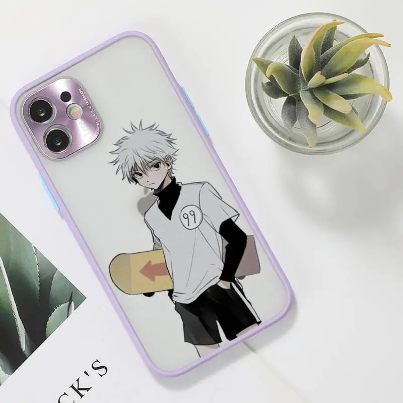 Hunter x Hunter Phone Case For iPhone 12 11 Mini Pro XR XS Max 7 8 Plus X Matte transparent Purple Back Cover
Hunter x Hunter Phone Case For iPhone 12 11 Mini Pro XR XS Max 7 8 Plus X Matte transparent Purple Back Cover
