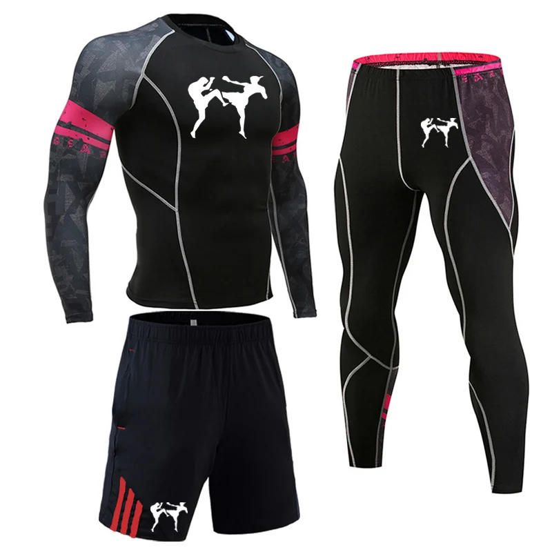 Men's Clothing Winter First layer MMA Tactical Underwear Rashgarda Compression Sportswear Warm Sweat Suit Jogging Suits for Men
Men's Clothing Winter First layer MMA Tactical Underwear Rashgarda Compression Sportswear Warm Sweat Suit Jogging Suits for Men