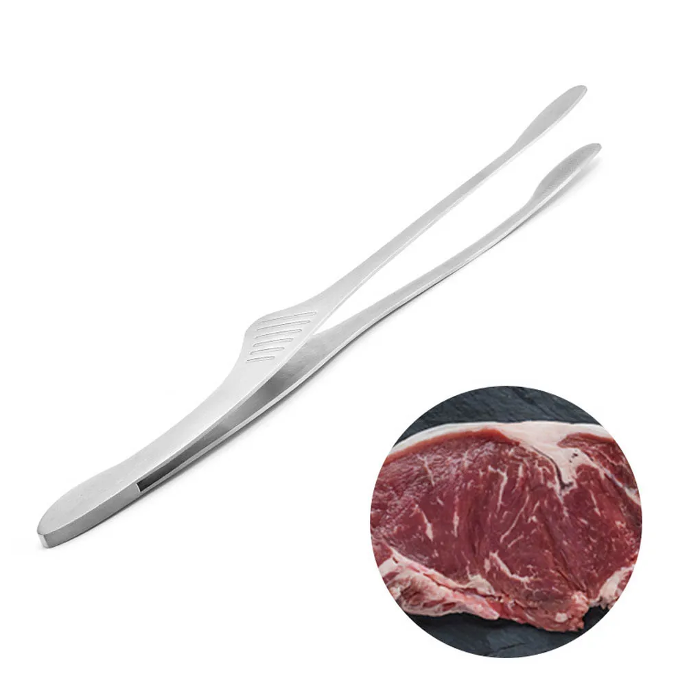 BBQ Food Tongs Stainless Steel Korean Barbecue Clips Grill Cooking Chief Tong Kitchen Bread Baking Outdoor Grilling Steak
BBQ Food Tongs Stainless Steel Korean Barbecue Clips Grill Cooking Chief Tong Kitchen Bread Baking Outdoor Grilling Steak