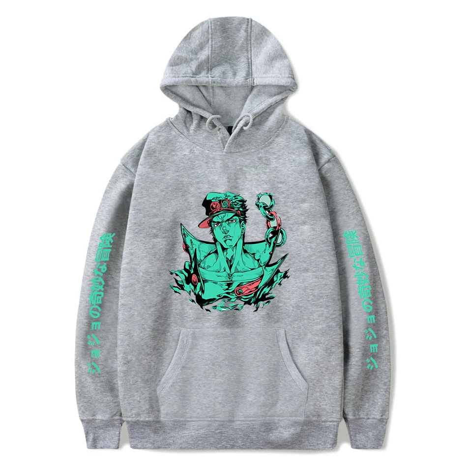 2021 JoJo's Bizarre Adventure Hoodies Sweatshirts Harajuku Anime Fashion Men /Women Cartoon Hoodie Japanese Streetwear Hoodies
2021 JoJo's Bizarre Adventure Hoodies Sweatshirts Harajuku Anime Fashion Men /Women Cartoon Hoodie Japanese Streetwear Hoodies