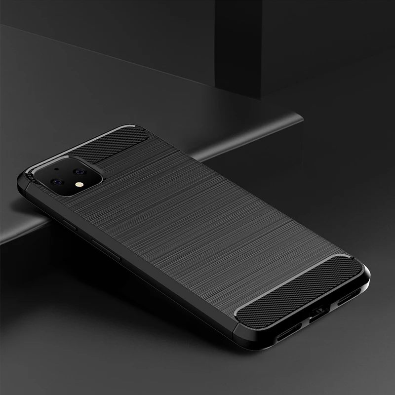 Фото Для Google Pixel 4 XL чехол Силиконовый Броня мягкий для Pixel4 телефон Fundas Coque