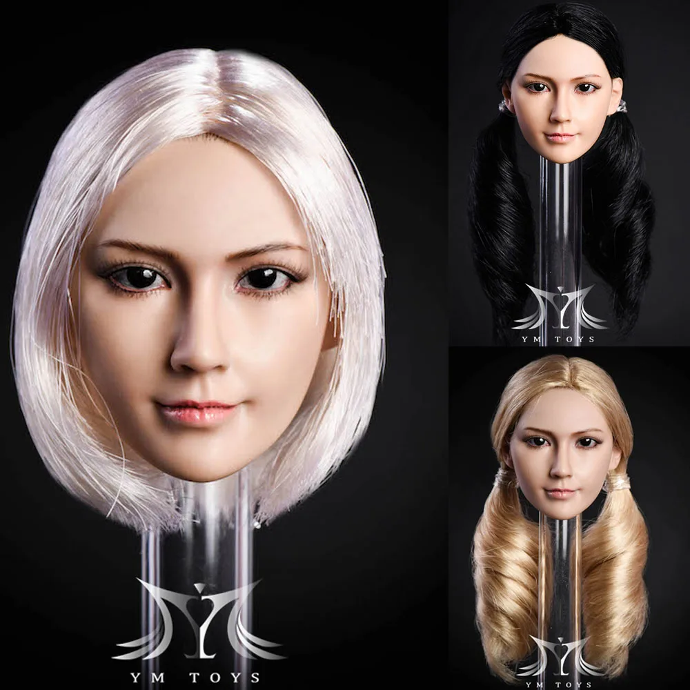 1/6th YMT10 Asian Beauty Long And Short Hair Head Sculpture Model Fit 12" Female Action Figure Body YMTOYS
1/6th YMT10 Asian Beauty Long And Short Hair Head Sculpture Model Fit 12" Female Action Figure Body YMTOYS
