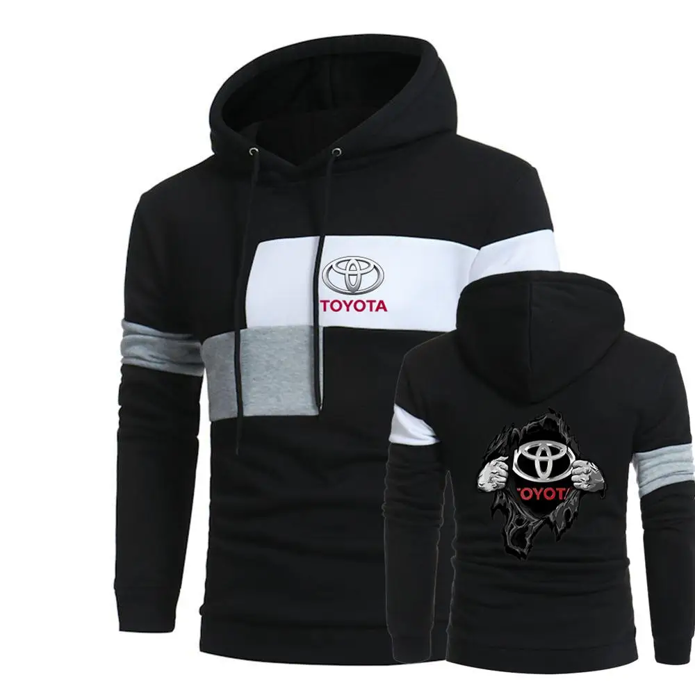 2020 New Spring Autumn Toyota Car Logo Sweatshirts Comfortable Casual 3 Color Splice Pullover Male Cotton Customize Hoodies
2020 New Spring Autumn Toyota Car Logo Sweatshirts Comfortable Casual 3 Color Splice Pullover Male Cotton Customize Hoodies