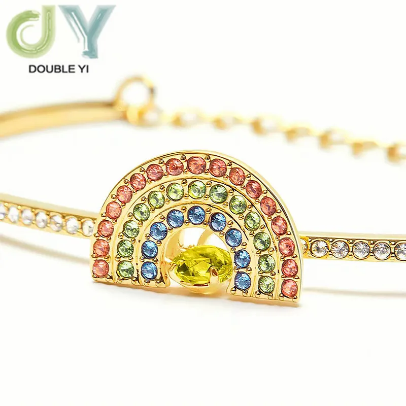 Luxury Band Rainbow Diamond Bracelet For Women Zircon Diamond Bracelet Crystal Engagement Wedding Fine Jewelry Gift
Luxury Band Rainbow Diamond Bracelet For Women Zircon Diamond Bracelet Crystal Engagement Wedding Fine Jewelry Gift