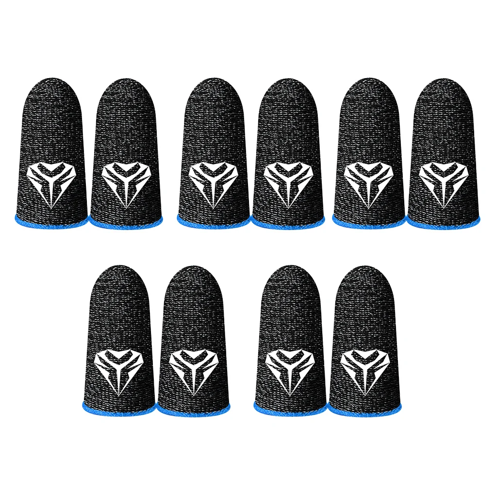 5 Pairs Gaming Fingertip Sleeves Sweat-proof Anti-Fingerprint Covers Ultrathin Silver Fiber Reusable Gloves
5 Pairs Gaming Fingertip Sleeves Sweat-proof Anti-Fingerprint Covers Ultrathin Silver Fiber Reusable Gloves