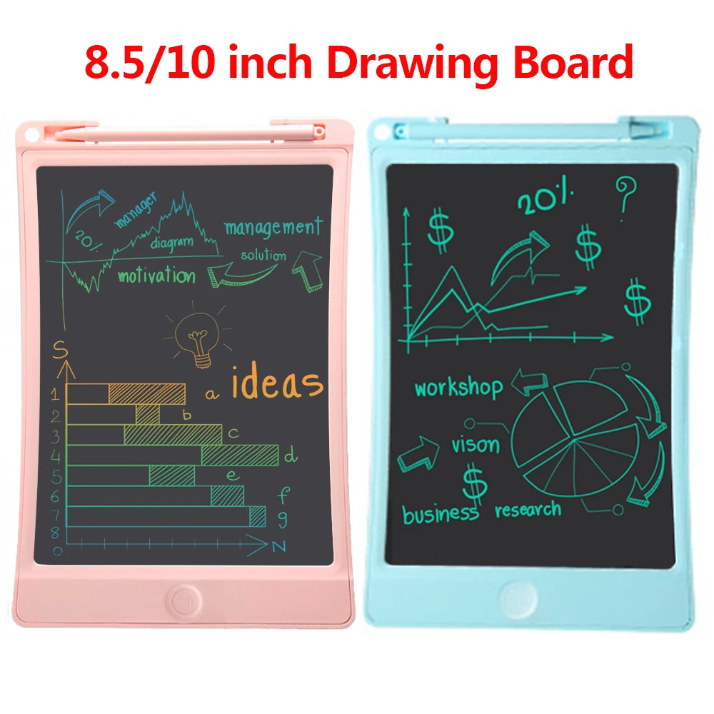 8.5/10 inch Ultra-thin LCD Graphic Drawing Tablets Drawing Board LCD Screen Writing Tablet Electronic Handwriting Pad Board+Pen
8.5/10 inch Ultra-thin LCD Graphic Drawing Tablets Drawing Board LCD Screen Writing Tablet Electronic Handwriting Pad Board+Pen