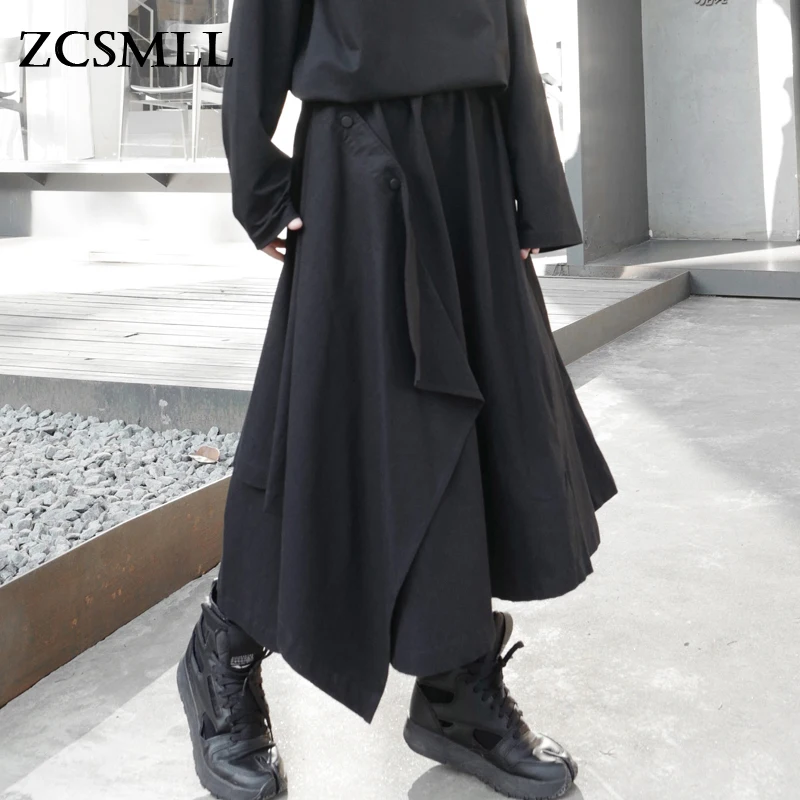 ZCSMLL High Elastic Waist Black Irregular Spliced Long Casual Half-body Skirt Women Fashion Tide New Spring Autumn 2021 TH1066
ZCSMLL High Elastic Waist Black Irregular Spliced Long Casual Half-body Skirt Women Fashion Tide New Spring Autumn 2021 TH1066