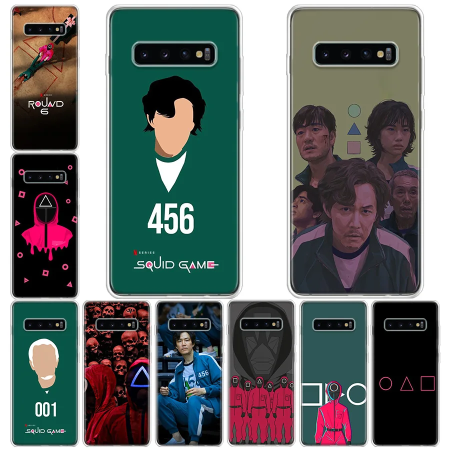 Squid game Phone For Samsung Galaxy S20 FE S10 Lite S9 S8 Plus S7 Edge S21 Ultra J8 J6 J4 S6 Cover Capa Shell
Squid game Phone For Samsung Galaxy S20 FE S10 Lite S9 S8 Plus S7 Edge S21 Ultra J8 J6 J4 S6 Cover Capa Shell