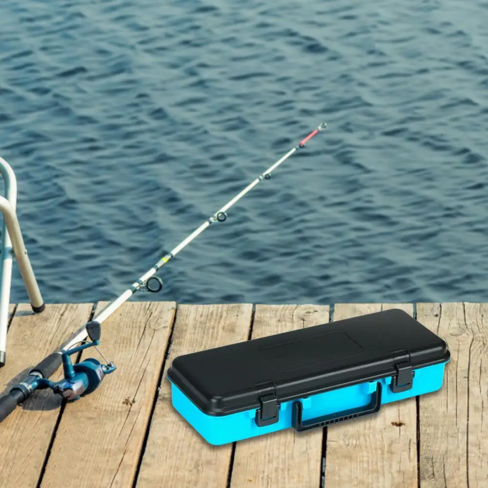 Angling Accessories Fish Lure Organizer Large Capacity 4 Grid PP Detachable Fishing Tackle Box with Handle for Fishing 
Angling Accessories Fish Lure Organizer Large Capacity 4 Grid PP Detachable Fishing Tackle Box with Handle for Fishing