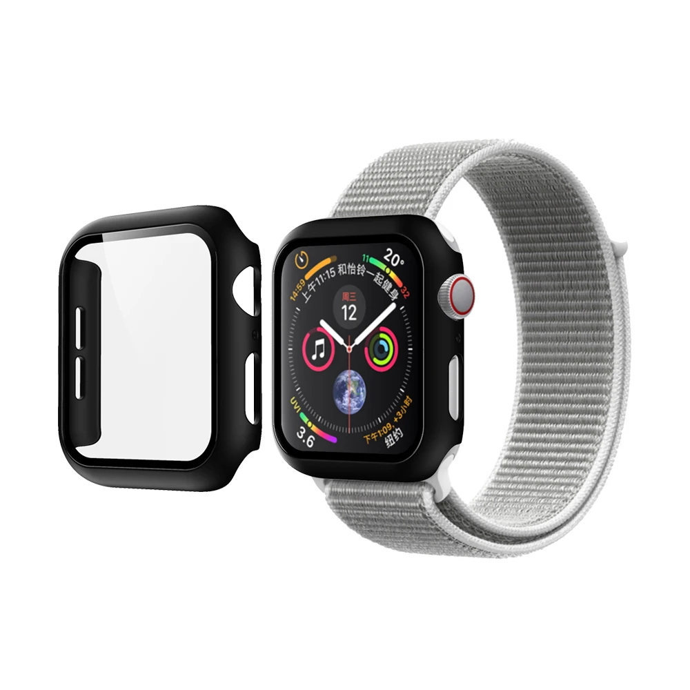 Tempered Glass+case For Apple Watch 5 4 44mm 40mm iWatch 3 2 42mm 38mm Screen Protector+cover bumper apple watch Accessories
Tempered Glass+case For Apple Watch 5 4 44mm 40mm iWatch 3 2 42mm 38mm Screen Protector+cover bumper apple watch Accessories