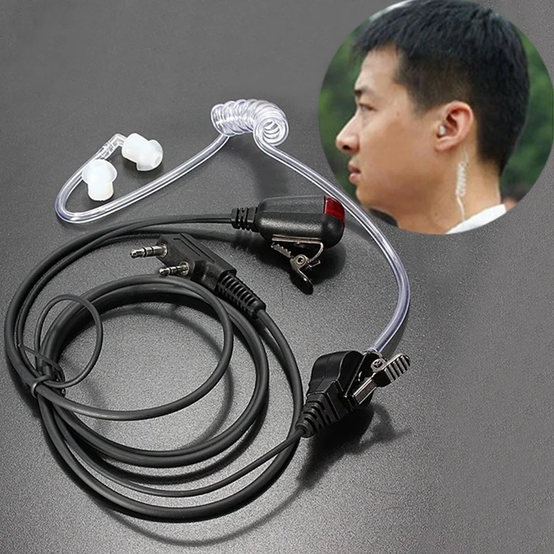 Convenient Air Guide Walkie Talkie Headset Earphone Earpiece for 2 Pin Acoustic Tube Walkie Talkie
Convenient Air Guide Walkie Talkie Headset Earphone Earpiece for 2 Pin Acoustic Tube Walkie Talkie