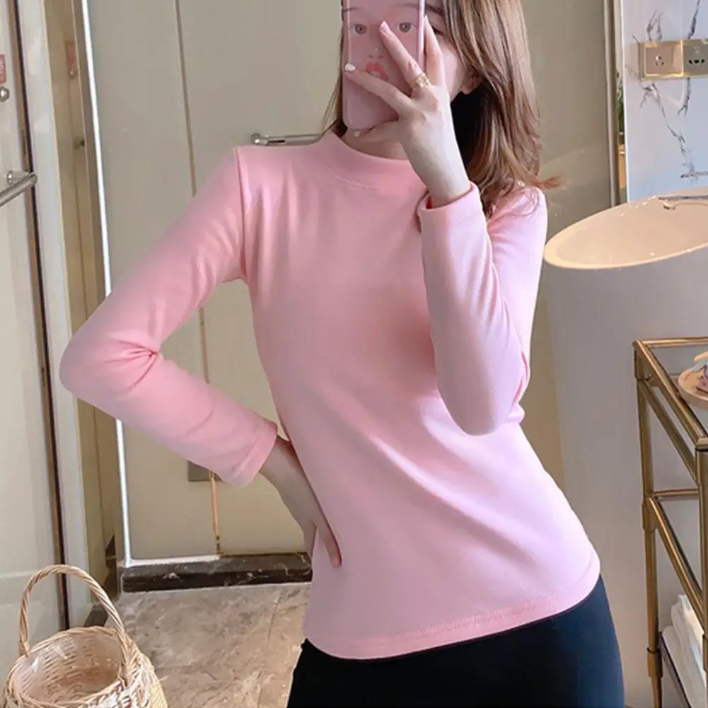 Winter Cold-proof Bottoming Shirt Thermal Underwear Tight-fitting Winter Velvet Women Plus Bottoming Thickened Shirt Cold-proof
Winter Cold-proof Bottoming Shirt Thermal Underwear Tight-fitting Winter Velvet Women Plus Bottoming Thickened Shirt Cold-proof