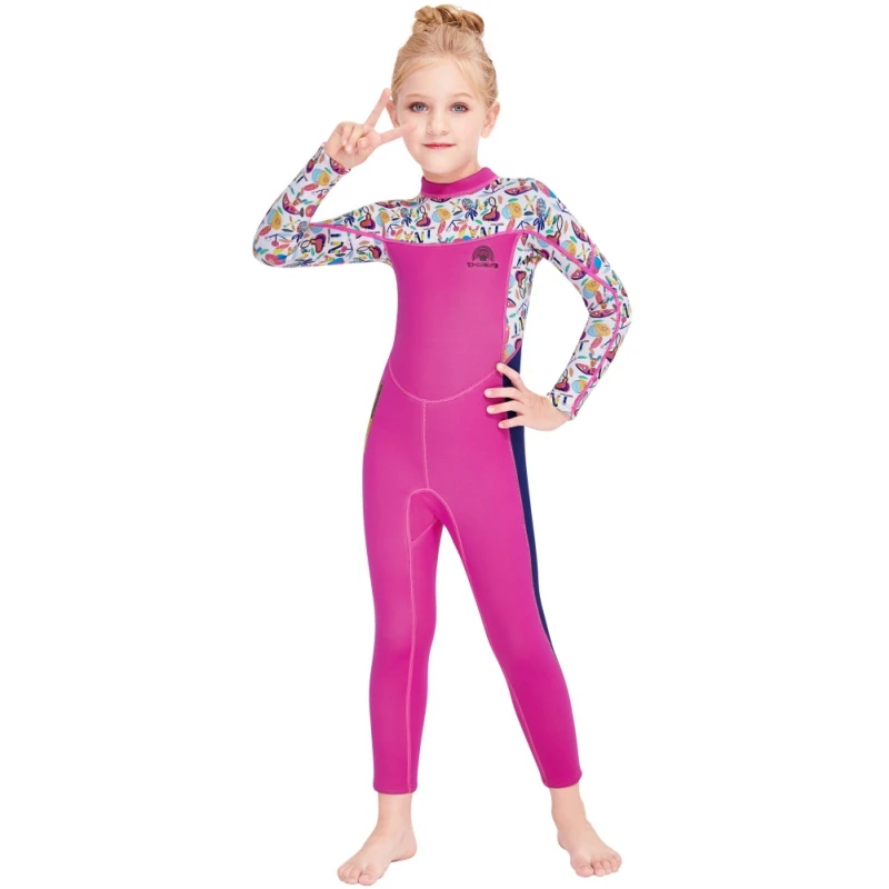2.5MM Neoprene Wetsuit Kids Diving Suit for Boys Girls Keep Warm One-piece Long Sleeves UV protection Children Swimwear LO
2.5MM Neoprene Wetsuit Kids Diving Suit for Boys Girls Keep Warm One-piece Long Sleeves UV protection Children Swimwear LO