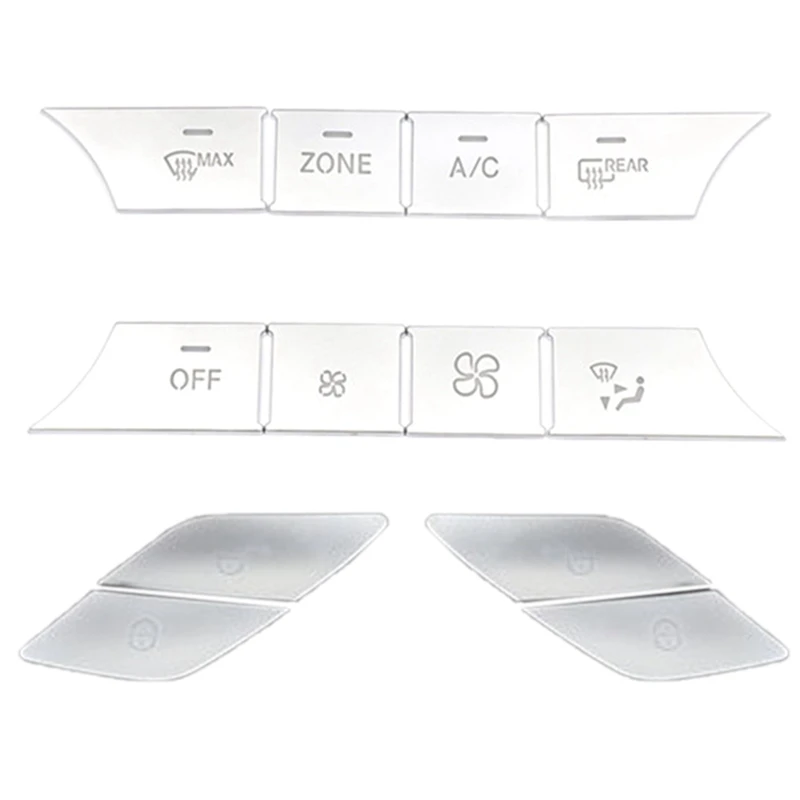 1set Door Switch Unlock Buttons Sequins for Mercedes Benz W205 W213 X253 2015-2019 & 8PCS AC Dash Buttons Cover
1set Door Switch Unlock Buttons Sequins for Mercedes Benz W205 W213 X253 2015-2019 & 8PCS AC Dash Buttons Cover