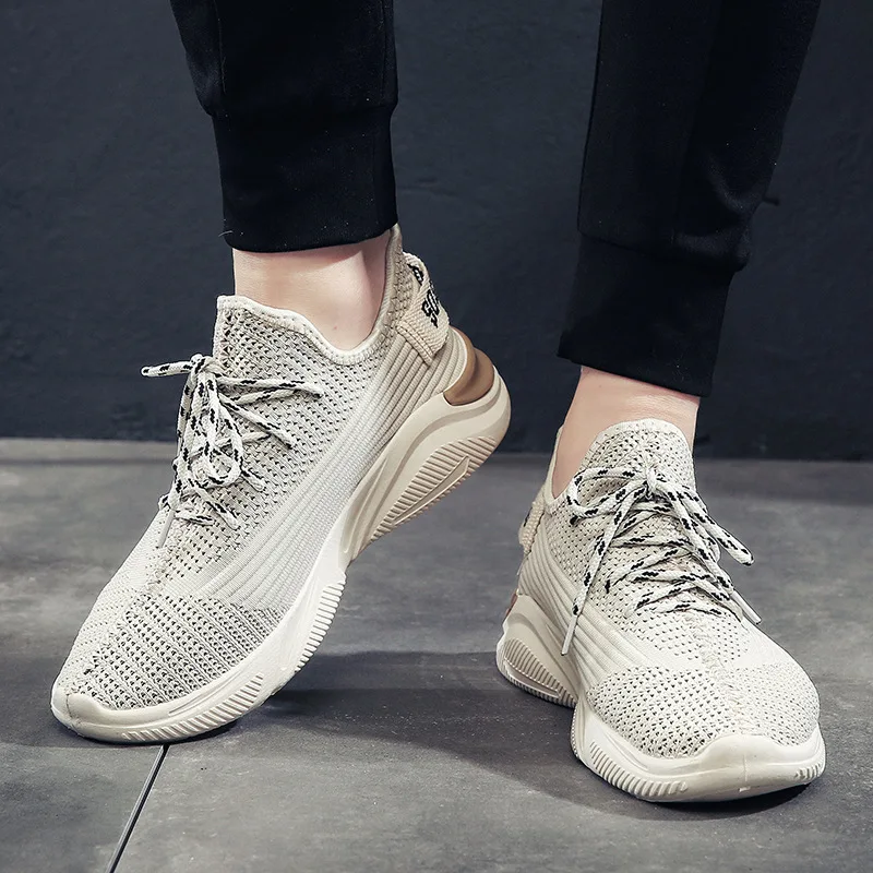Men's Shoes Flying Weave Sports Shoes Tide Shoes New Handy Air-permeable Running Shoes Korean Edition Tide Products
Men's Shoes Flying Weave Sports Shoes Tide Shoes New Handy Air-permeable Running Shoes Korean Edition Tide Products