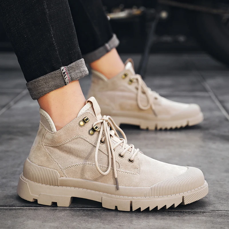 footwearHigh man boots hot men causal sale mens high shoes flat sport sneaker for running 2020 outdoor men's leisure
footwearHigh man boots hot men causal sale mens high shoes flat sport sneaker for running 2020 outdoor men's leisure